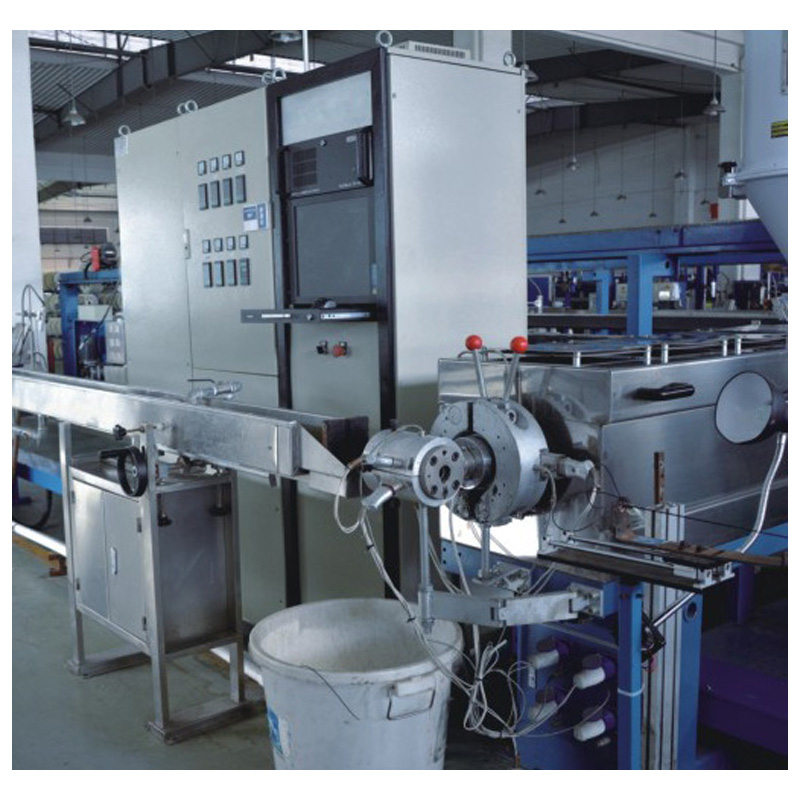 Ftth Leather cable optic cable Production Line Indoor and Outdoor ftth Drop cable Extraction Line