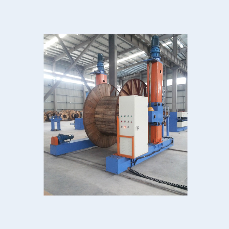 A 1600 gantry Cable Reel con pista de tierra