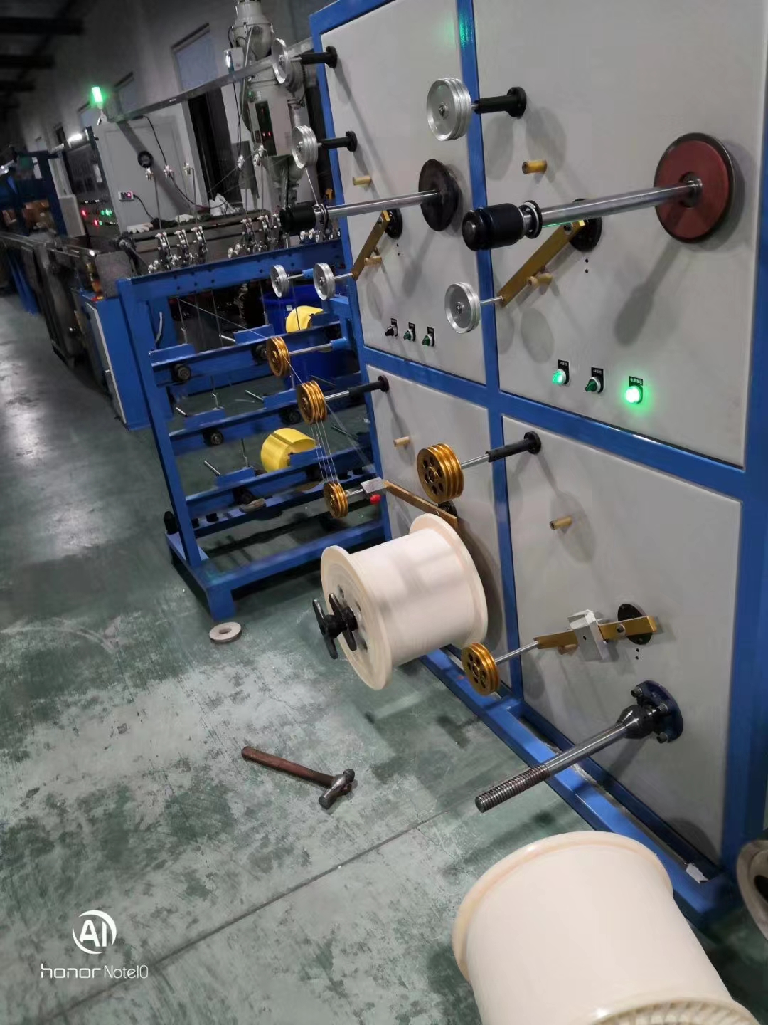 50 Jacketed Fiber Optic Cable Extruder